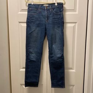 Madewell Slim Straight Jeans in William Wash - 29